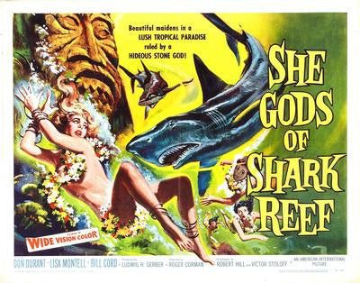 She Gods Of Shark Reef Mouse Pad Mousepad