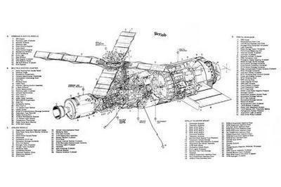 Sky Lab Cutaway T-Shirt A39141