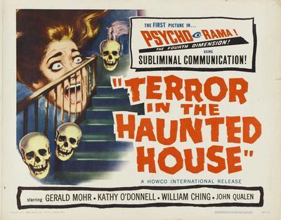 Terror In The Haunted House Movie Poster T-Shirt A41932