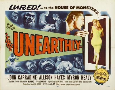 Unearthly The Movie Poster T-Shirt A44478