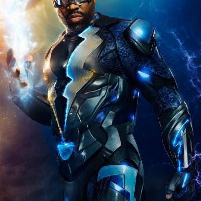 Black Lightning Tv Mouse Pad Mousepad