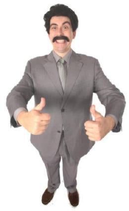 Borat Movie T-Shirt #1