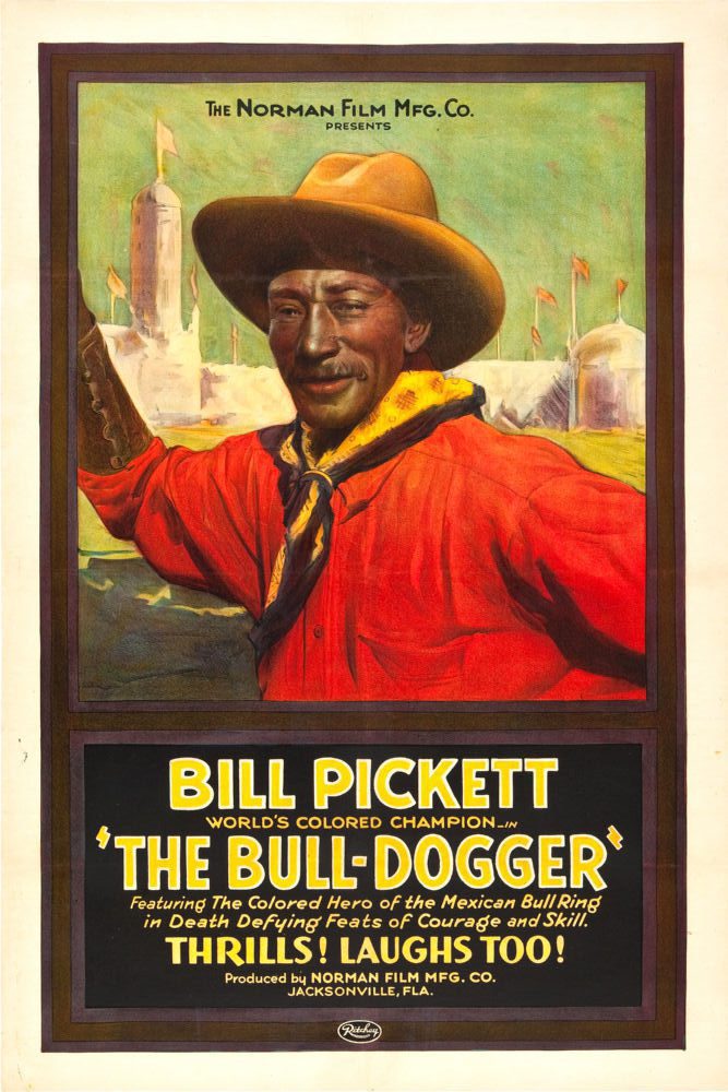 The Bulldogger Movie Poster Bill Pickett #4152401