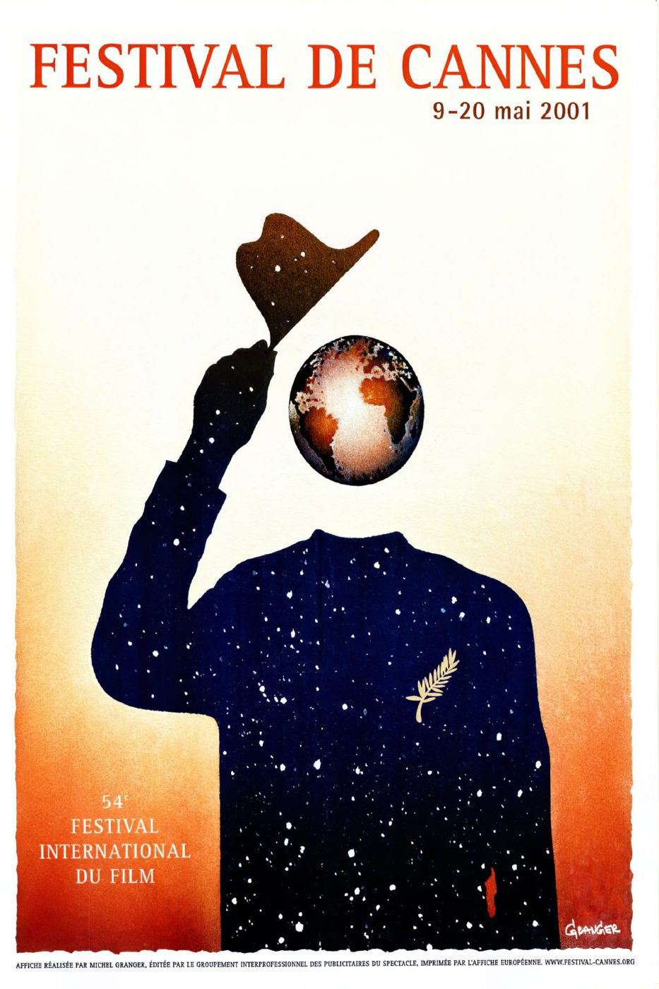 Cannes Film Festival 2001 Mouse Pad for PC Gaming and Work Mousepad #5012401