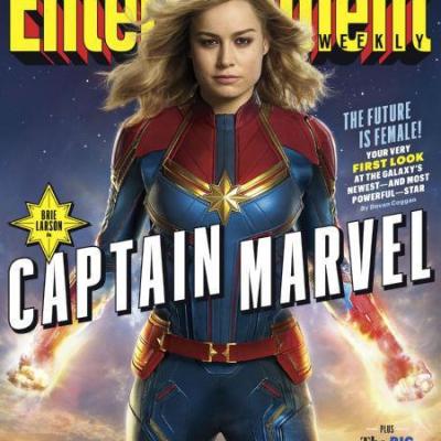 Brie Larson Magazine Cover T-Shirt