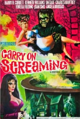 Carry On Screaming Puzzle Jigsaw Puzzle Choose a Size