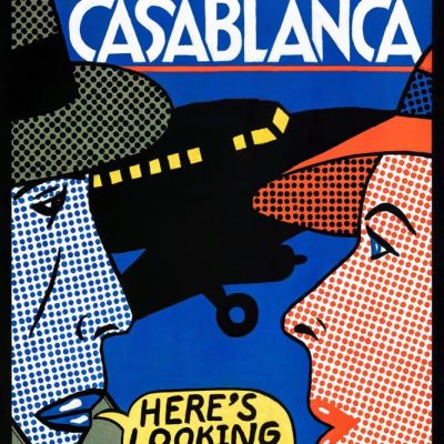 Casablanca Pop Art Movie Poster #4152401