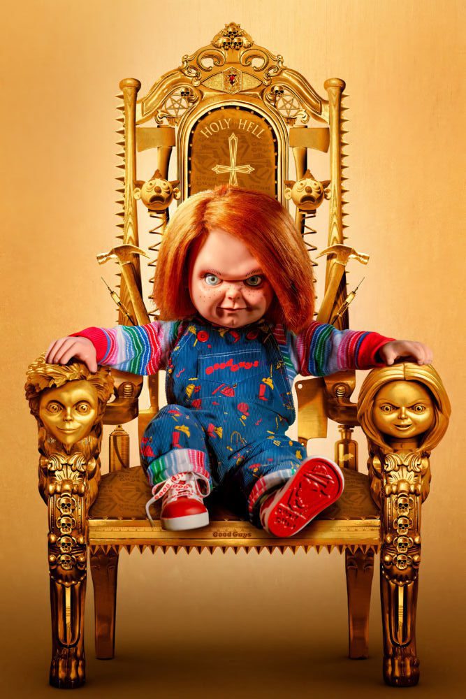 Chucky Throne Poster #4152401