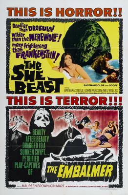 The She Beast The Embalmer Movie T-Shirt A9419
