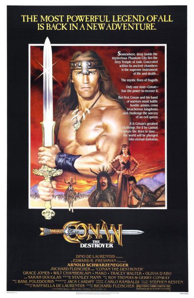 Conan The Destroyer Movie Mouse Pad Mousepad