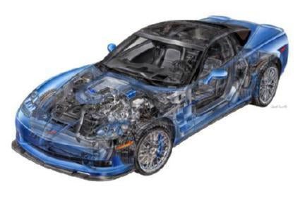 Corvette Zr1 Cutaway T-Shirt