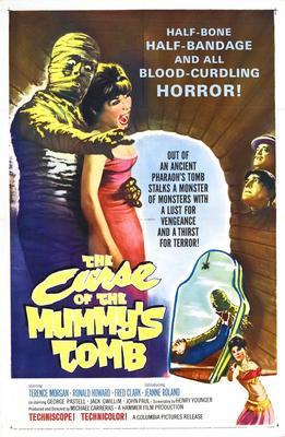 Curse Of The Mummys Tomb Movie T-Shirt