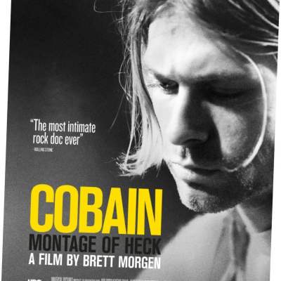 Kurt Cobain Montage Of Heck Movie poster Metal Sign Art Print 8x12 Square Adults Best Posters BZ365