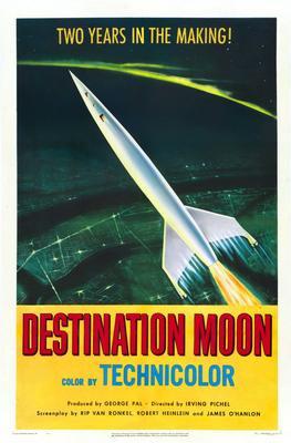 Destination Moon Movie T-Shirt A11609