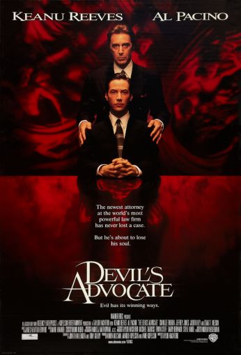 The Devils Advocate Movie Poster Mouse Pad Mousepad