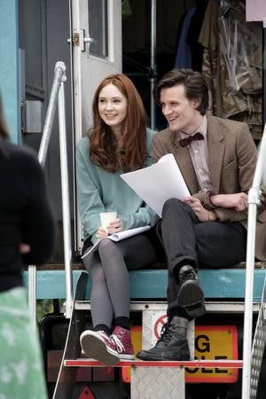 Matt Smith Karen Gillan Dr. Who Puzzle Jigsaw Puzzle Choose a Size