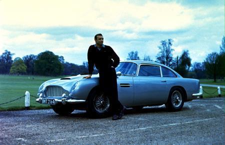Sean Connery Poster james bond aston martin 16x24