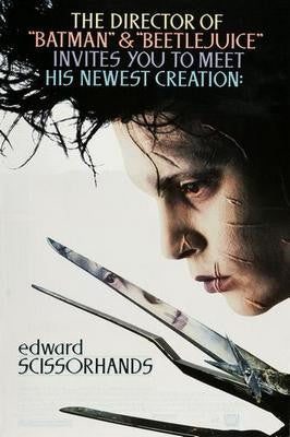 Edward Scissorhands Poster Print #K2698