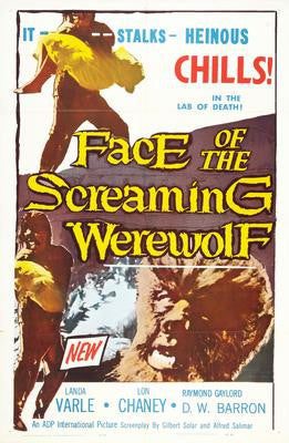 Face Of The Screaming Werewolf Puzzle Jigsaw Puzzle Choose a Size