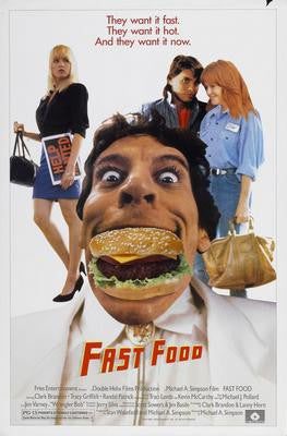 Fast Food Poster Print #K3016