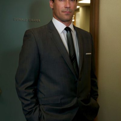 Jon Hamm Poster Metal Print 12in x 16in Metal Art Print 12x16 Multi-Color Square Adults Best Posters BZ345