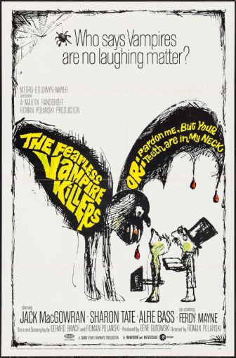 The Fearless Vampire Killers Movie Poster Mouse Pad Mousepad