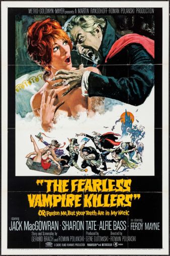 The Fearless Vampire Killers Movie Poster Mouse Pad Mousepad