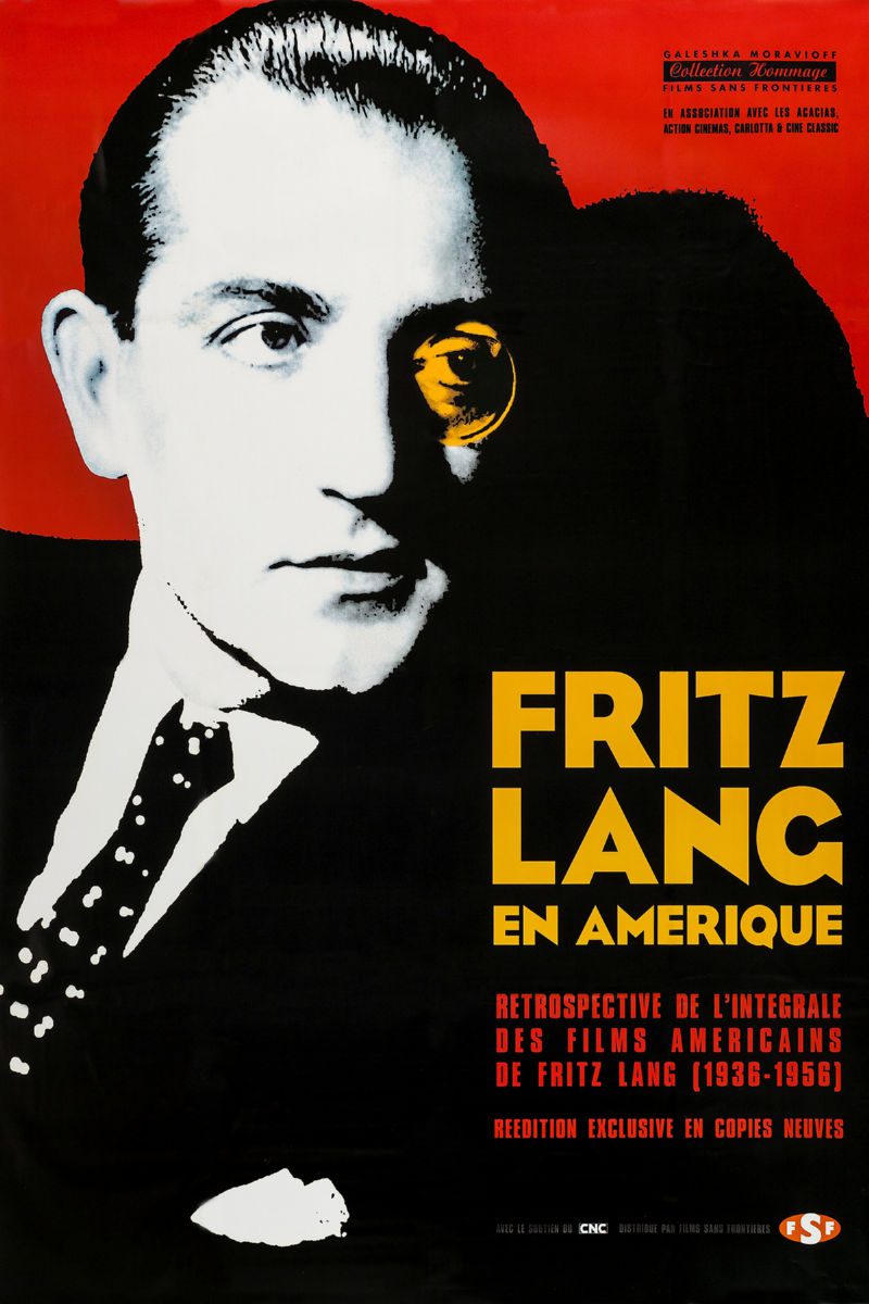 Fritz Lang En Amerique Movie Poster 24X36 24"X36" #2202501