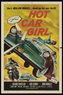 Hot Car Girl Puzzle Jigsaw Puzzle Choose a Size