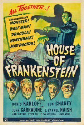 House Of Frankenstein Puzzle Jigsaw Puzzle Choose a Size