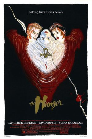 The Hunger Movie Poster Bowie Deneuve #4152401