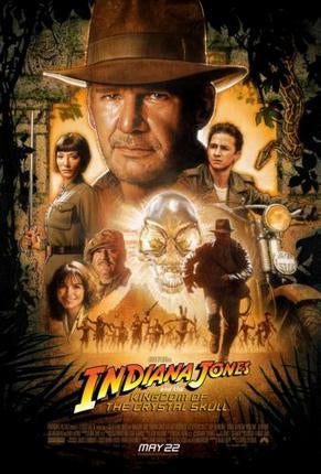 Indiana Jones Crystal Skull Movie T-Shirt A20699