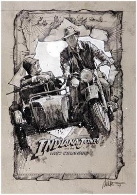 Indiana Jones And The Last Crusade Puzzle Jigsaw Puzzle Choose a Size