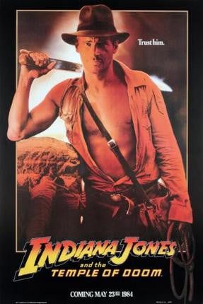 Indiana Jones Temple Doom Puzzle Jigsaw Puzzle Choose a Size