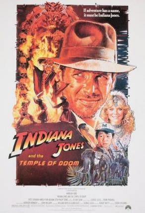 Indiana Jones Temple Doom Puzzle Jigsaw Puzzle Choose a Size