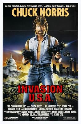 Invasion Usa Chuck Norris Puzzle Jigsaw Puzzle Choose a Size