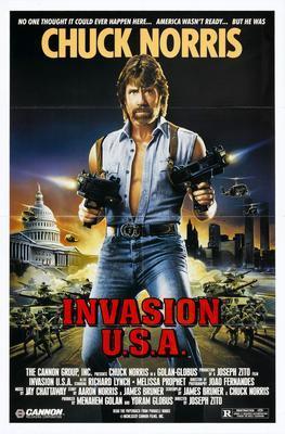 Invasion Usa Chuck Norris T-Shirt A21009