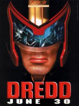 Judge Dredd Movie Poster T-Shirt A22869