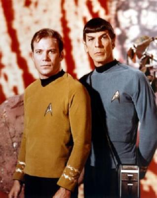 Kirk Spock Star Trek Tos T-Shirt A23704