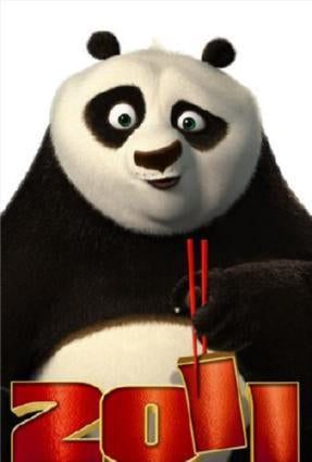 Kung Fu Panda 2 Movie Poster T-Shirt A23904