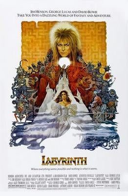 Labyrinth Movie Poster T-Shirt A23949