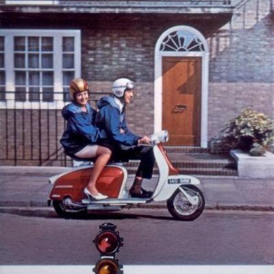 Lambretta Scooter Ad T-Shirt A24109