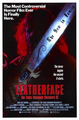 Texas Chainsaw Massacre Leatherface 3 Movie Poster T-Shirt A24544