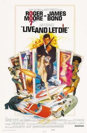 Live And Let Die Movie Poster T-Shirt A25239