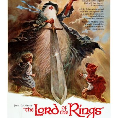 Lord Of The Rings Movie Poster Print B177