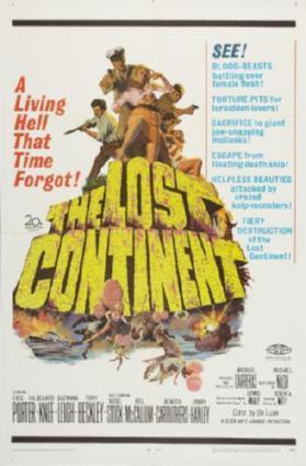 Lost Continent The Movie Poster T-Shirt A25509