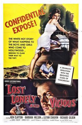 Lost Lonely And Vicious Movie Poster T-Shirt A25609