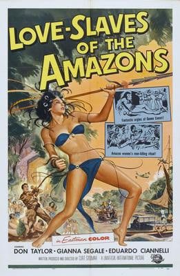 Love Slaves Of The Amazons Puzzle Jigsaw Puzzle Choose a Size