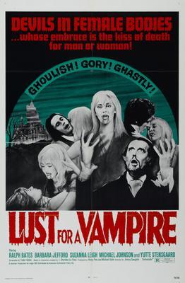 Lust For A Vampire Movie Poster T-Shirt A26070