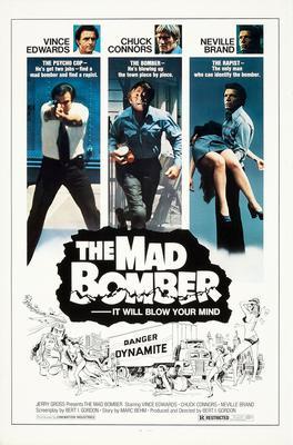The Mad Bomber Movie Poster T-Shirt A26245